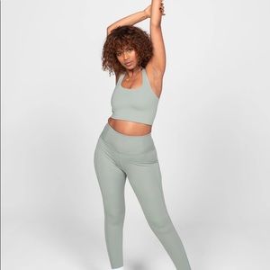 Girlfriend Collective Set in Agave